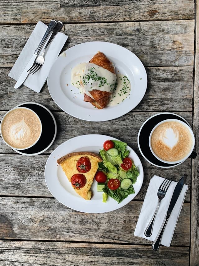 Welcoming café atmosphere